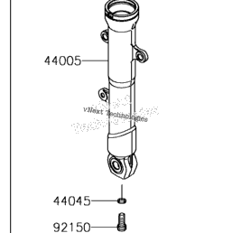 2016 Kawasaki NINJA 300 (EX300AGF) Front Fork | Babbitts Kawasaki