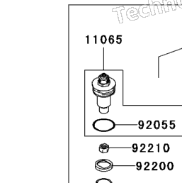 2005 Kawasaki NINJA ZX-10R (ZX1000-C2) Front Fork | Babbitts