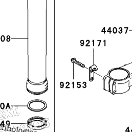 2005 Kawasaki NINJA ZX-10R (ZX1000-C2) Front Fork | Babbitts