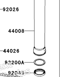 2005 Kawasaki NINJA ZX-10R (ZX1000-C2) Front Fork | Babbitts
