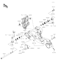 2020 Kawasaki Ninja H2 Carbon (ZX1002JLFA) Swingarm | Babbitts