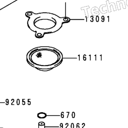 2000 Kawasaki ZRX1100 (ZR1100-C4) Oil Pump/Oil Filter | Babbitts