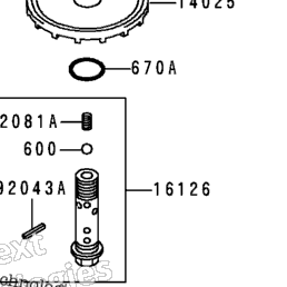 2000 Kawasaki ZRX1100 (ZR1100-C4) Oil Pump/Oil Filter | Babbitts