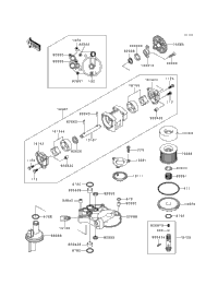 2000 Kawasaki ZRX1100 (ZR1100-C4) Oil Pump/Oil Filter | Babbitts