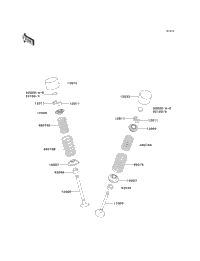 2001 Kawasaki NINJA ZX-12R (ZX1200-A2) Valve(S) | Babbitts