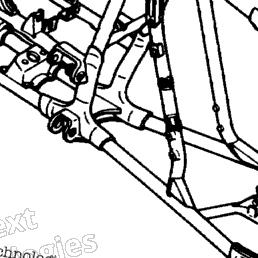 1988 Kawasaki KXF250 TECATE-4 (KXF250-A2) Frame | Babbitts Suzuki