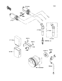 1989 Kawasaki NINJA ZX-7 (ZX750-H1) Ignition System | Babbitts