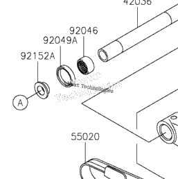2022 Kawasaki Ninja ZX-6R (US) (ZX636HNFNN) Swingarm | Babbitts