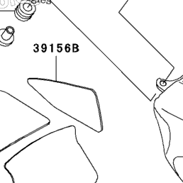 1999 Kawasaki NINJA ZX-7R (ZX750-P4) Fuel Tank (Zx750-P3/P4
