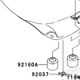 1999 Kawasaki NINJA ZX-7R (ZX750-P4) Fuel Tank (Zx750-P3/P4