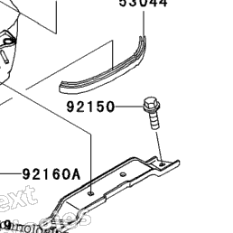 1999 Kawasaki NINJA ZX-7R (ZX750-P4) Fuel Tank (Zx750-P3/P4