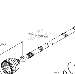 2018 Kawasaki MULE PRO-FXT (KAF820JJF) Drive Shaft-Front