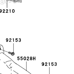 2003 Kawasaki NINJA ZX-6R (ZX636-B1) Cowling | Babbitts Kawasaki