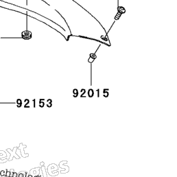 diagram、ブルゾン 2003 Kawasaki NINJA ZX-6R (ZX636-B1) Cowling | Babbitts Kawasaki