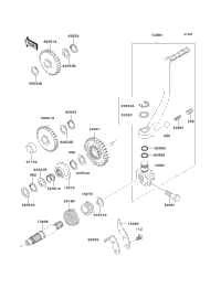 mygページ Kawasaki Motorcycle 1997 OEM Parts Diagram for Carburetor