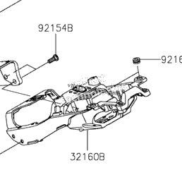 2019 Kawasaki Ninja ZX-6R (ZX636GKF) Frame | Babbitts Kawasaki