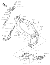 2022 Kawasaki Ninja ZX-6R (US) (ZX636HNFAN) Frame 2 | Ron Ayers