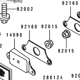 1996 Kawasaki GPZ1100 ABS (ZX1100-F1) Ignition Switch/Locks