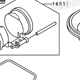Porte-balais Arrowhead SMU9101 Compatible Kawasaki ZL Eliminator 600 (1995-1997)