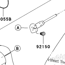 2006 Kawasaki NINJA ZX-6R (ZX636C6F) Starter Motor | Babbitts