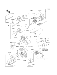 2006 Kawasaki NINJA ZX-6R (ZX636C6F) Starter Motor