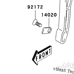 S-0349専用0207 2003 Kawasaki KFX400 (KSF400-A1) Cam Chain/Tensioner | Babbitts