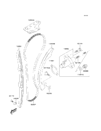 2003 Kawasaki KFX400 (KSF400-A1) Cam Chain/Tensioner | Babbitts