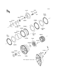 専用　10点 2007 Kawasaki NINJA ZX-10R (ZX1000D7FA) Clutch | Babbitts Kawasaki