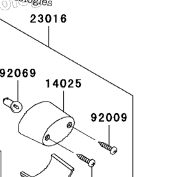 2006 Kawasaki NINJA ZX-6R (ZX636C6F) Taillight(S) | Babbitts