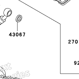1993 Kawasaki NINJA ZX-11 (ZX1100-D1) Front Master Cylinder