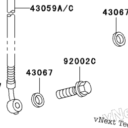 1993 Kawasaki NINJA ZX-11 (ZX1100-D1) Front Master Cylinder