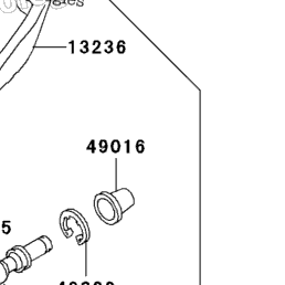 1993 Kawasaki NINJA ZX-11 (ZX1100-D1) Front Master Cylinder