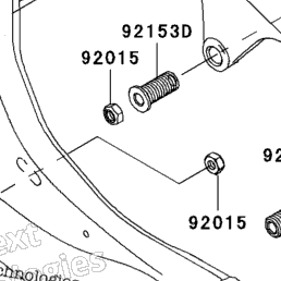 2006 Kawasaki NINJA ZX-6R (ZX636C6F) Engine Mount | Babbitts