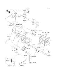 1998 Kawasaki JET SKI 1100 STX (JT1100-B1) Cooling
