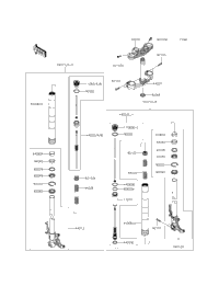 2015 Kawasaki NINJA ZX-6R (ZX636EFFA) Front Fork | Babbitts