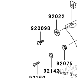 1993 Kawasaki NINJA ZX-11 (ZX1100-D1) Cowling Lowers (Zx1100-D1