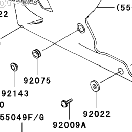 かわちー！ 1993 Kawasaki NINJA ZX-11 (ZX1100-D1) Cowling Lowers (Zx1100-D1