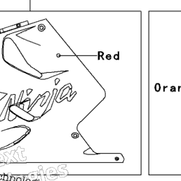 1993 Kawasaki NINJA ZX-11 (ZX1100-D1) Cowling Lowers (Zx1100-D1
