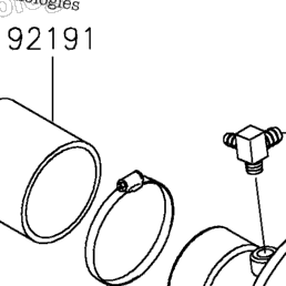 2018 Kawasaki JET SKI STX-15F (JT1500AJF) Muffler(S) | Babbitts