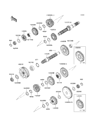 2009 Kawasaki VULCAN 1700 VOYAGER (VN1700A9F) Transmission