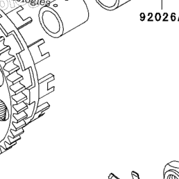 2002 Kawasaki NINJA ZX-7R (ZX750-P7) Clutch | Babbitts Kawasaki