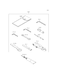 2016 Kawasaki NINJA ZX-10R (ZX1000RGFA) Owner's Tools | Xtreme