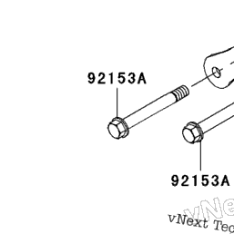 2009 Kawasaki NINJA 250R (EX250J9FA) Suspension/Shock Absorber