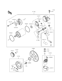 crrr様 1993 Kawasaki NINJA ZX-6 (ZX600-D4) Starter Motor | Babbitts