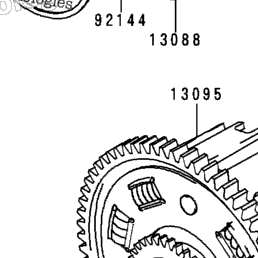 1998 Kawasaki NINJA ZX-6R (ZX600-G1) Clutch | Babbitts Kawasaki