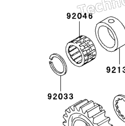 2003 Kawasaki NINJA ZX-6R (ZX636-B1) Transmission | Babbitts