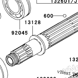 2003 Kawasaki NINJA ZX-6R (ZX636-B1) Transmission | Babbitts