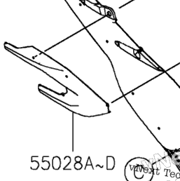2024 Kawasaki Ninja 500 (EX500GRFNL) Cowling Lowers | Babbitts