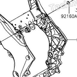 2015 Kawasaki Z1000 ABS (ZR1000GFF) Fuel Tank | Babbitts Kawasaki