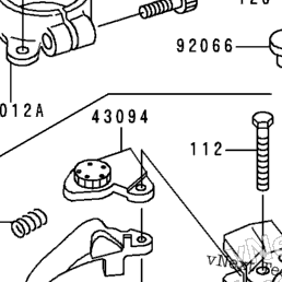 1998 Kawasaki NINJA ZX-6R (ZX600-G1) Handlebar | Babbitts Kawasaki